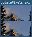 updatePixels example 1